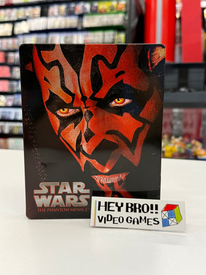 Star Wars Episode I: The Phantom Menace Movie Steelbook - BlueRay