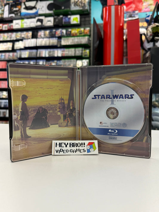 Star Wars Episode I: The Phantom Menace Movie Steelbook - BlueRay