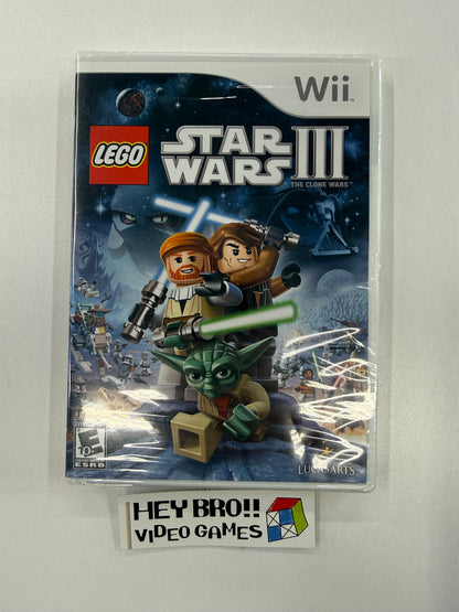 LEGO Star Wars III The Clone Wars - Wii (NEW)