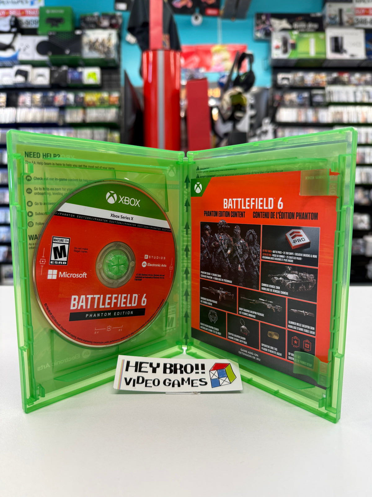 Battlefield 6 Phantom Edition - Xbox Series X (CIB)