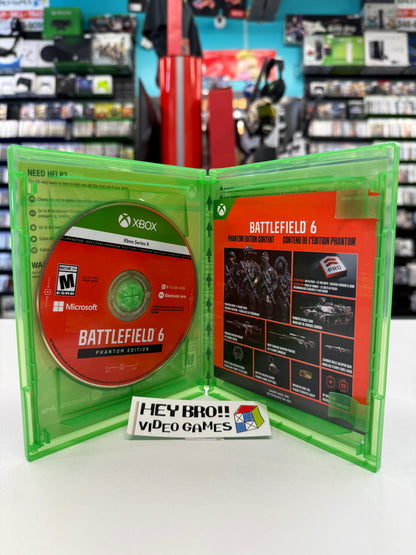 Battlefield 6 Phantom Edition - Xbox Series X (CIB)
