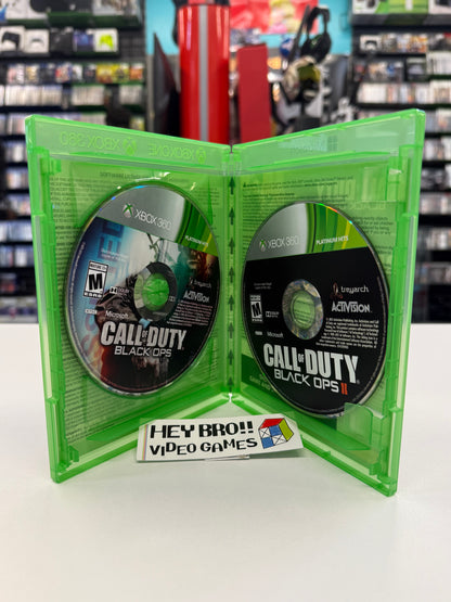 Call of Duty Black Ops I & II Combo Pack - Xbox 360/Xbox One (IB)