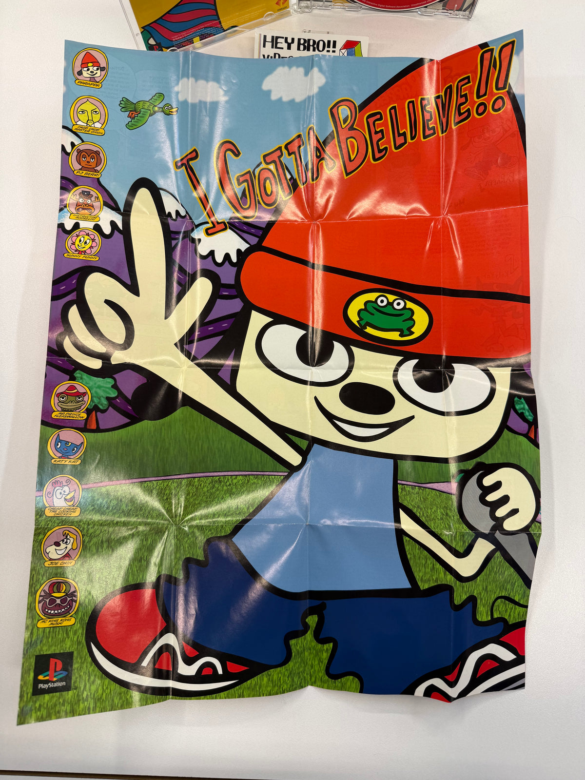 PaRappa the Rapper - PS1 (CIB) (w/Poster)