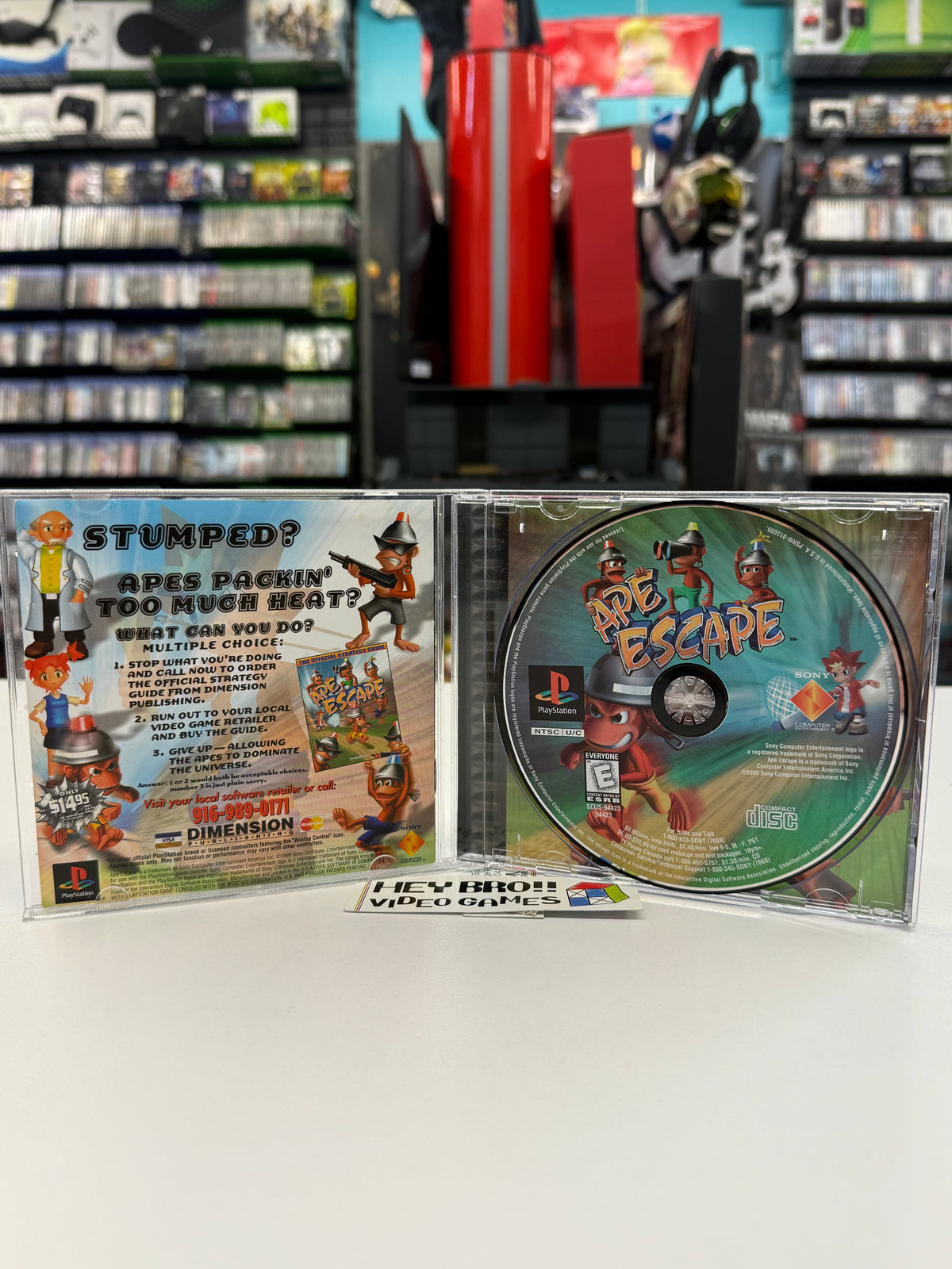 Ape Escape - PS1 (CIB)