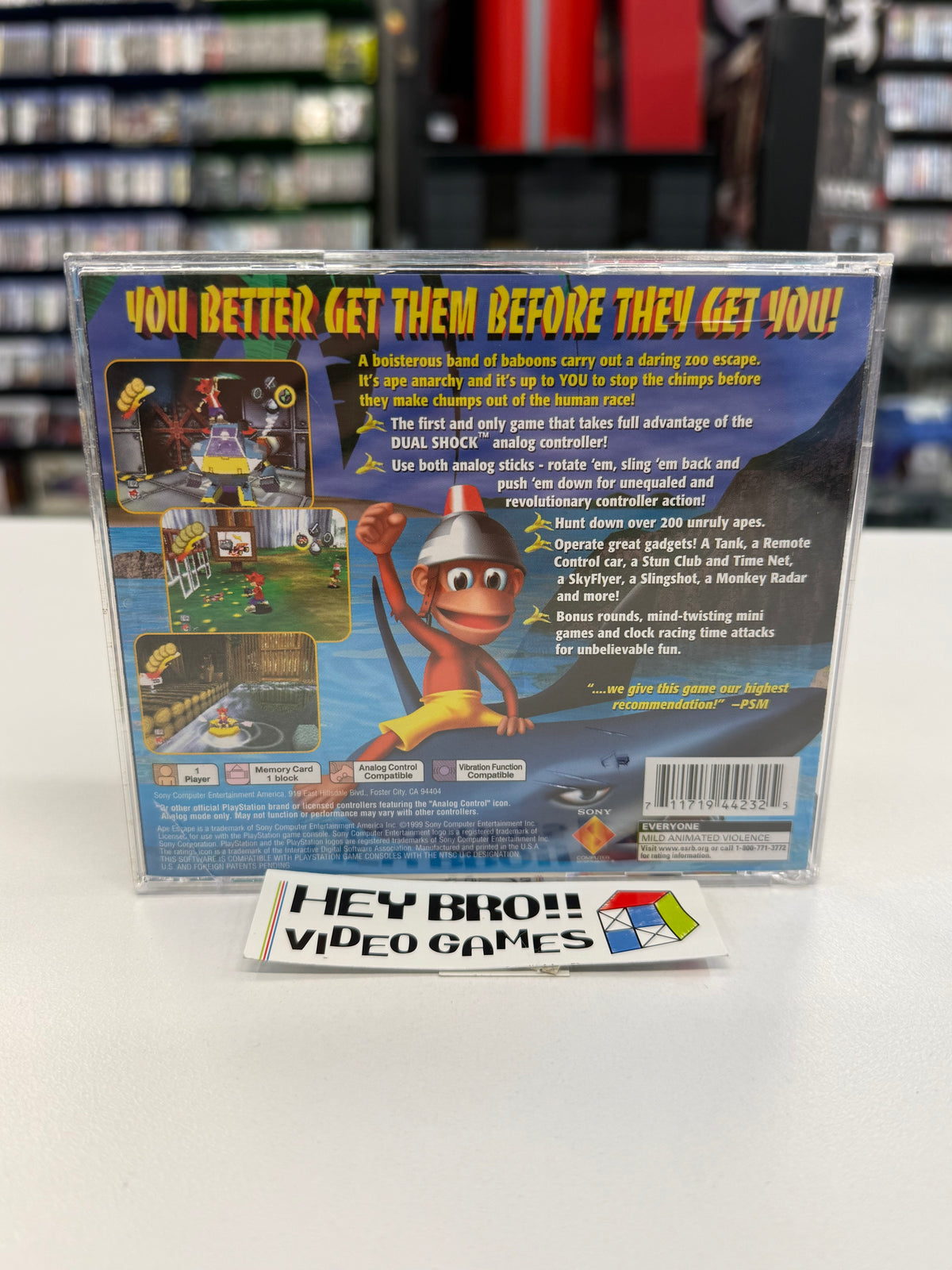 Ape Escape - PS1 (CIB)