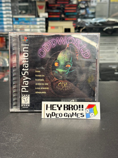 Oddworld Abe's Oddysee - PS1 (CIB)