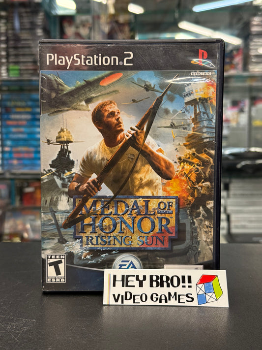Medal of Honor Rising Sun - PS2 (CIB)
